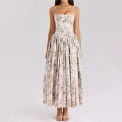 Jardin - Floral Corset Midi/Maxi Dress